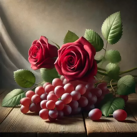 Ароматическое масло для мыла  "Роза и виноград"